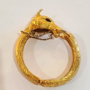 vintage horse bracelet